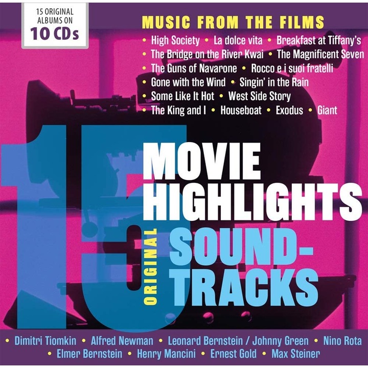 Movie Highlights - Original Soundtracks 10CD