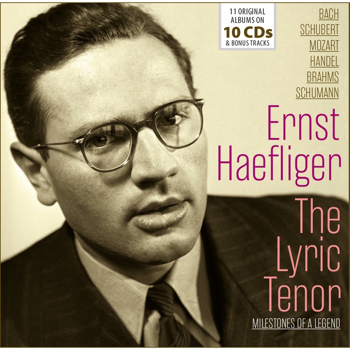 Ernst Haefliger - The Lyric Tenor 10CD