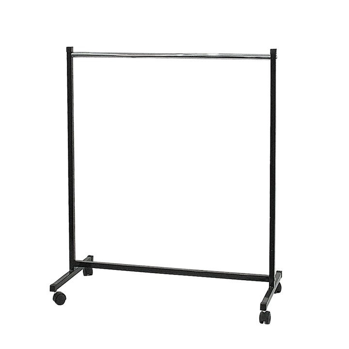 Stender metal umerase haine, vopsit,109Vm, cu o bara, 110 cm, Netstyle Power