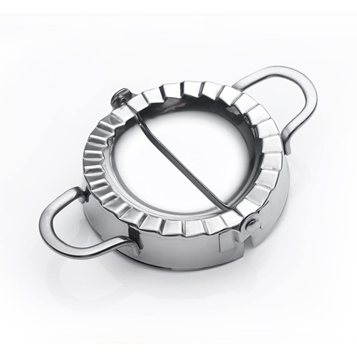 Forma pentru ravioli, Inox, Rezistent la rugina, 15.5x9.5x2.5 cm, Argintiu