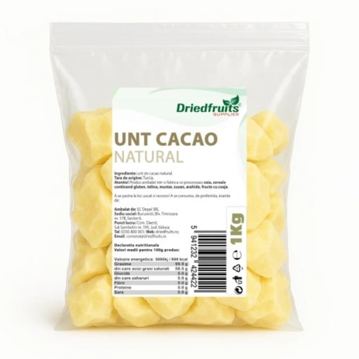 Unt cacao alimentar (natural) 1 KG