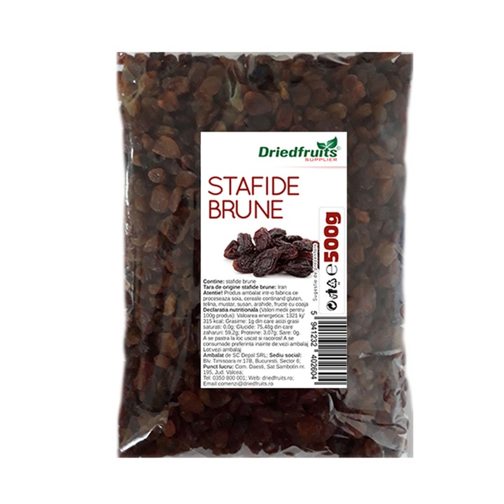 Stafide brune deshidratate - 500 g