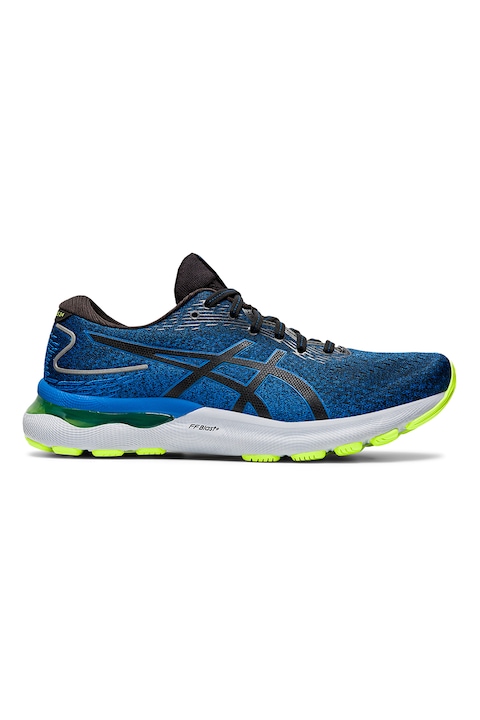 Asics, Pantofi cu logo pentru alergare Gel-Nimbus 24, Albastru