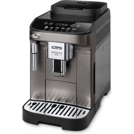Кафеавтомат De'Longhi Magnifica Evo ECAM 290.42.TB, Система за разпенване на мляко, Мелачка с 13 степени, 1.8 л, 15 бара, 1450 W, Черен/Сребрист