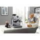 Espressor manual De'Longhi La Specialista ARTE EC9155.MB, 1.5 L, 15 bar, 1300 W, 15 setari de rasnire, argintiu
