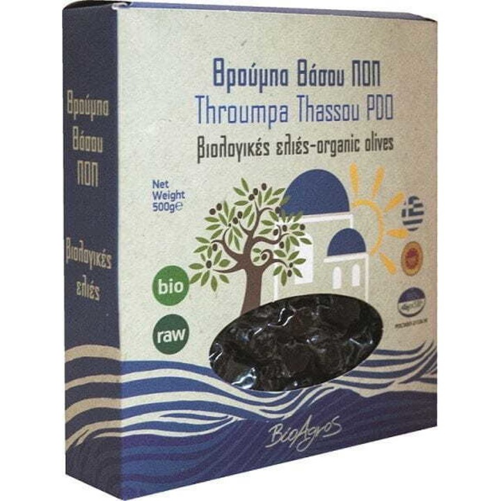 Masline Thoumba BIO uscate, Bio Agros, 500 g
