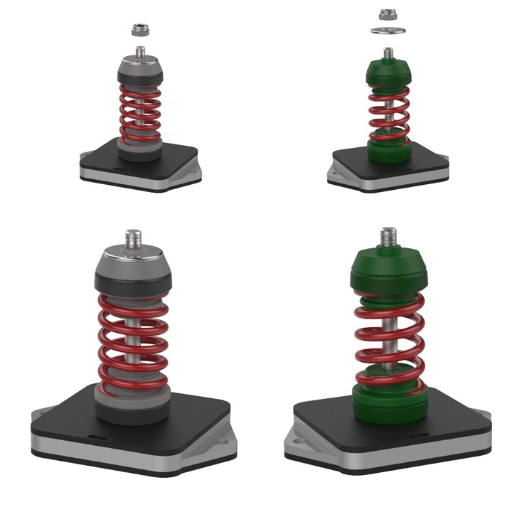 Антивибрационни крачета Syoko SE-TBMF за външни тела 7000 - 12000 BTU, подов монтаж