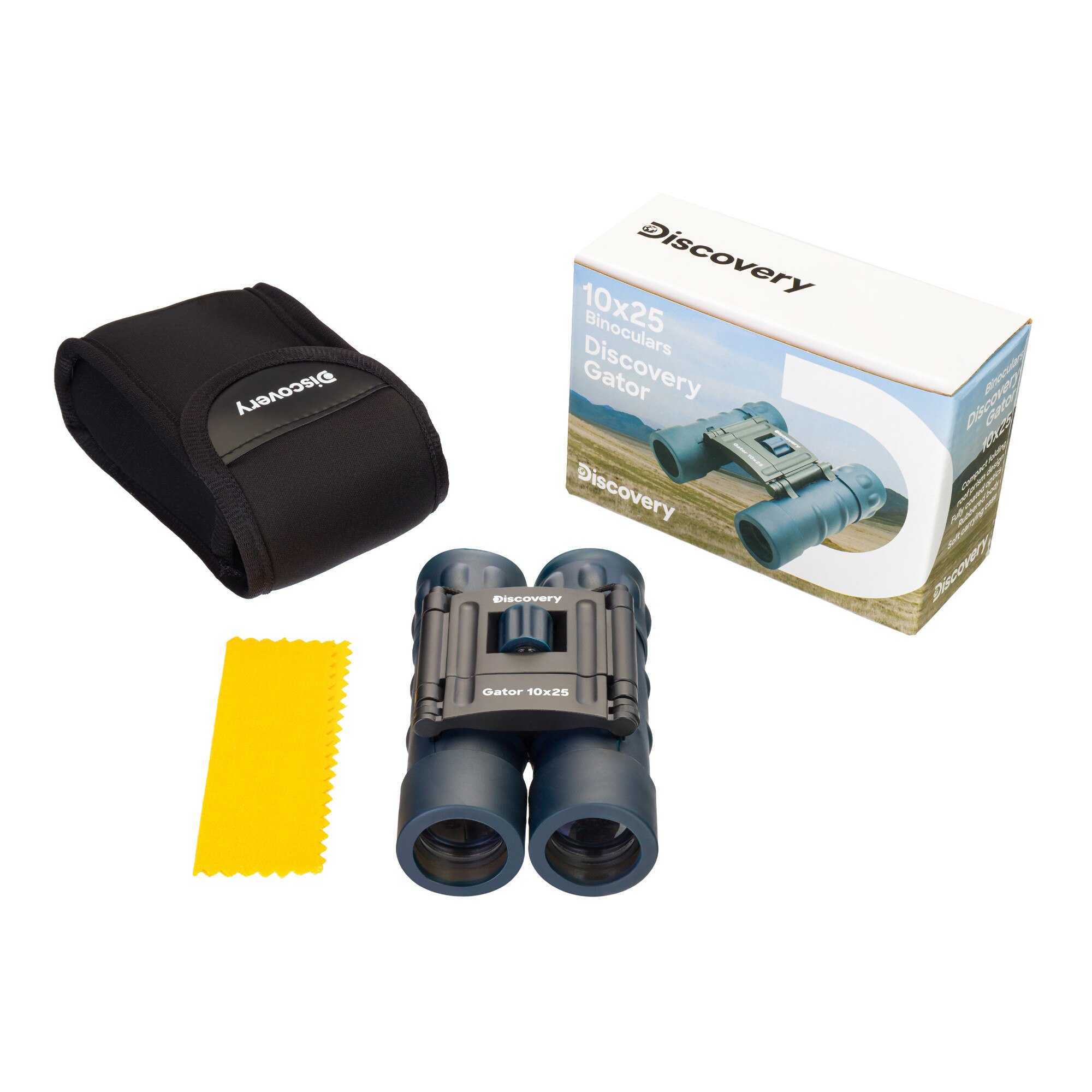 Бинокъл Discovery Gator 10x25 - eMAG.bg
