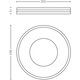Plafoniera LED inteligenta Philips Hue Being, Bluetooth, ZigBee Light Link, 22.5W (204W), 2500 lm, lumina ambianta alba (2200-6500K), 34.8cm, metal/plastic, Argintiu, Intrerupator cu variator inclus, clasa energetica F