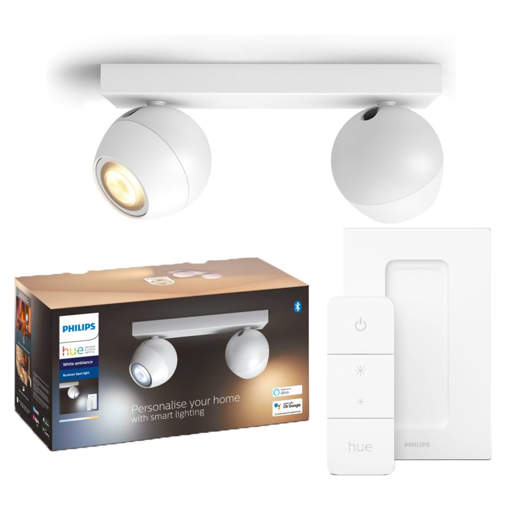 Plafonnier LED Philips Hue Enrave 1 x 19,2 W blanc - HORNBACH