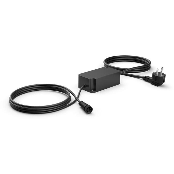 Sursa de alimentare pentru exterior Philips Hue, 40W, IP67, Negru