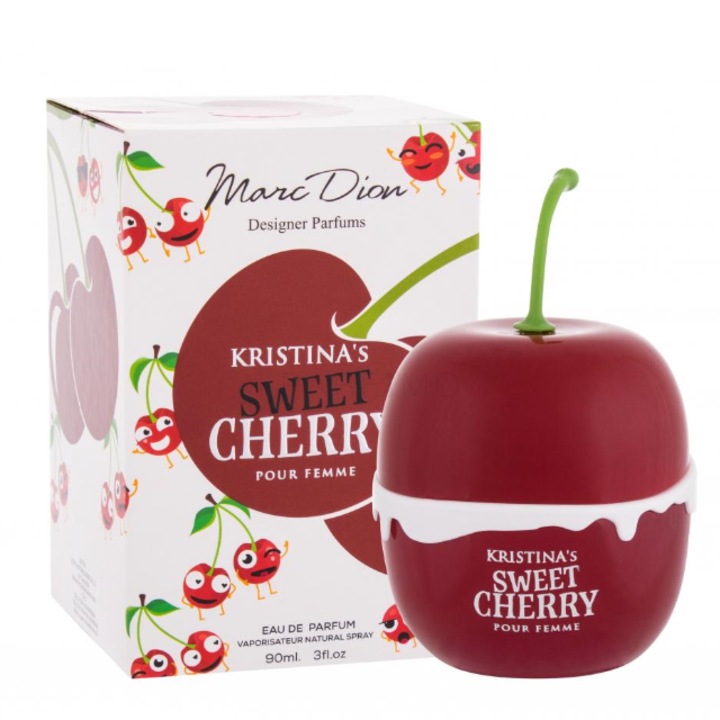 Apa de parfum Marc Dion Kristina´s Sweet Cherry, Femei, 90 ml