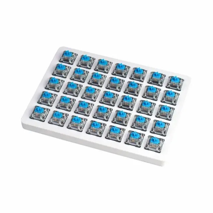 Set switch-uri pentru tastaturi mecanice Keychron Blue Switch 35 buc