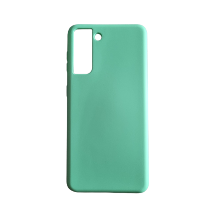 Samsung S21 kompatibilis TPU tok, bársony belső, mentazöld, TELGORBCS