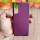 TPU калъф, съвместим със Samsung S21, Inner velvet, Purple, TELGORBCS