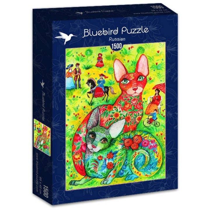 Пъзел Bluebird 1500 части - Russian