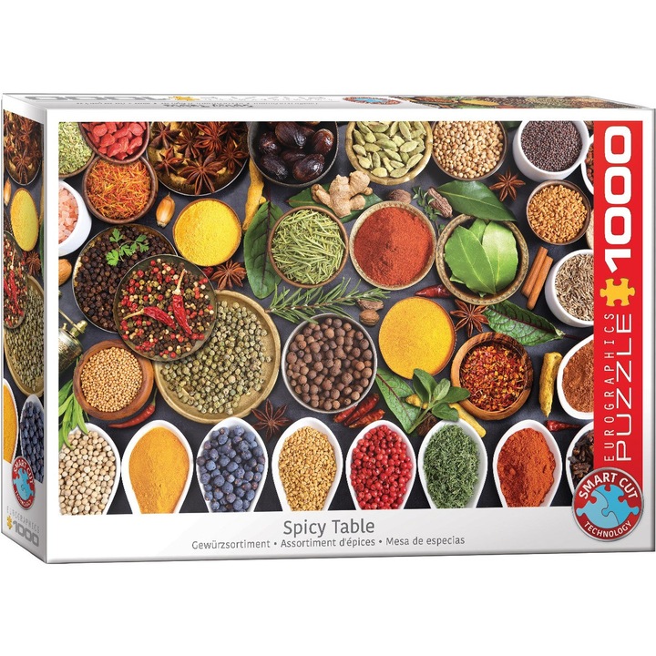 Puzzle Eurographics 1000 piese - Spicy Table