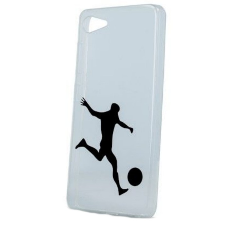 Apple iPhone 5 / 5s tok, Szilikon Football 1, Átlátszó, Paramount