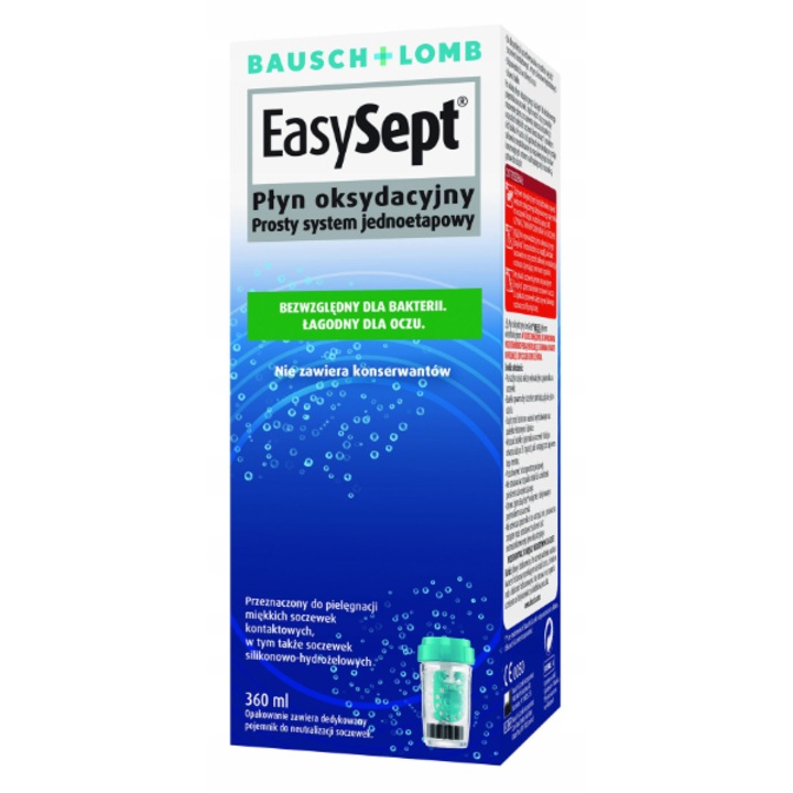 Solutie intretinere lentile de contact, Bausch&Lomb, EasySept, 360 ml