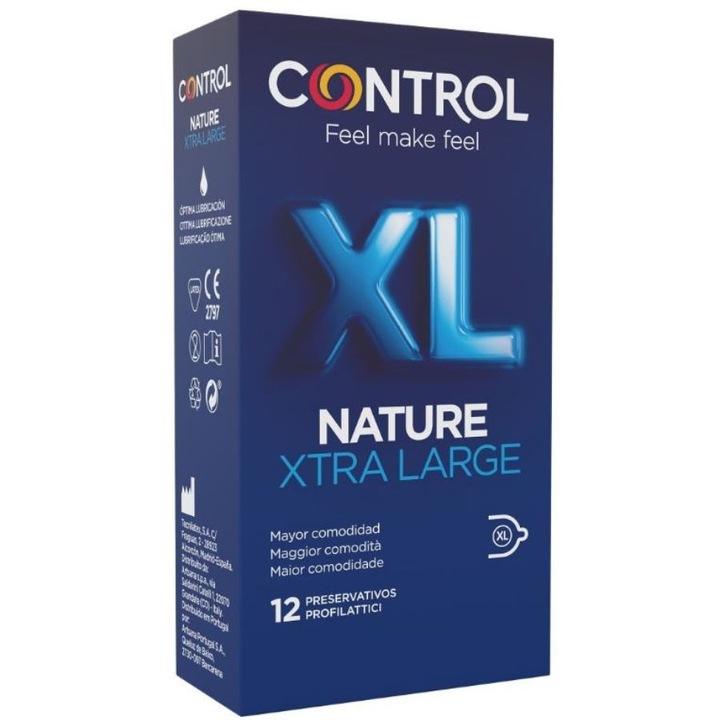 Control Nature XL óvszer, 12 db