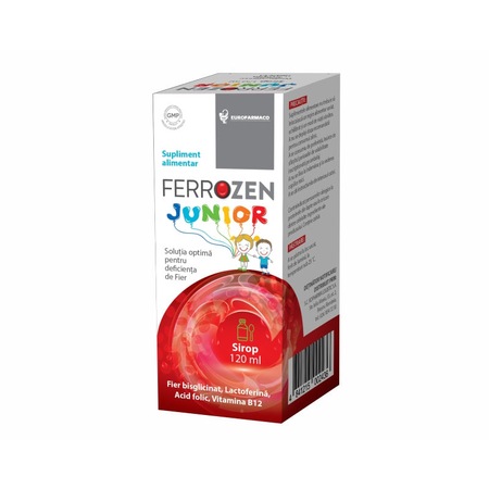 Ferrozen Junior sirop 120ml - eMAG.ro