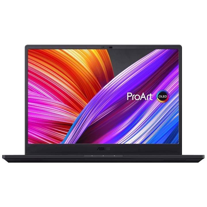 Лаптоп ASUS ProArt Studiobook Pro 16 H7600HM-OLED-L751X с Intel Core i7-11800H (2.4-4.6GHz,24M), 64 GB, 2 x 1 TB SSD, NVIDIA RTX 3060 6GB, Windows 11 Pro, Черен