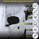 Set 3 protectii auto iarna Metru Patrat, pentru autoturisme, husa parbriz 188x99 cm, huse oglinzi laterale si huse stergatoare