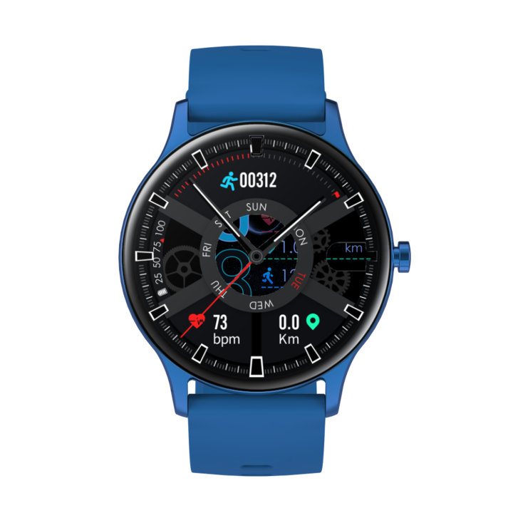 Смарт Часовник KA Digital S33, Пулс, Кръвно налягане, Кислород, Син