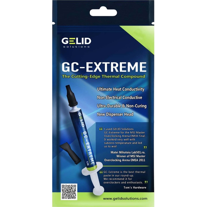 Gelid Solutions GC-Extreme Hővezető Paszta 10gr