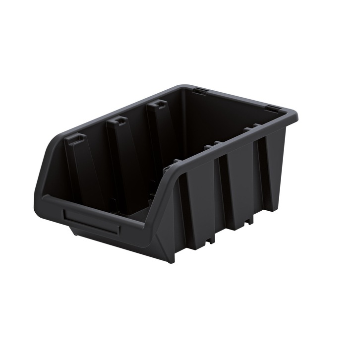 Cutie pentru depozitare, Kistenberg KTR16-S411, culoare negru, 155 x 100 x 70 mm