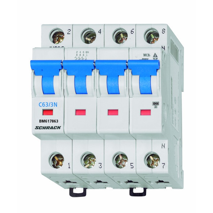 Intreruptor automat, Schrack, C63/3N 6kA