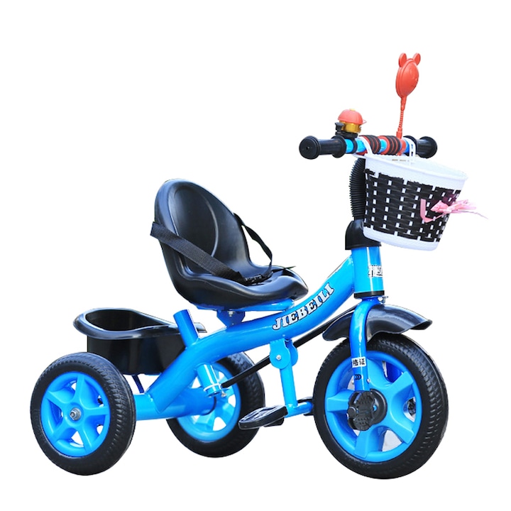 Pedálos tricikli 2-5 éves gyerekeknek, kék