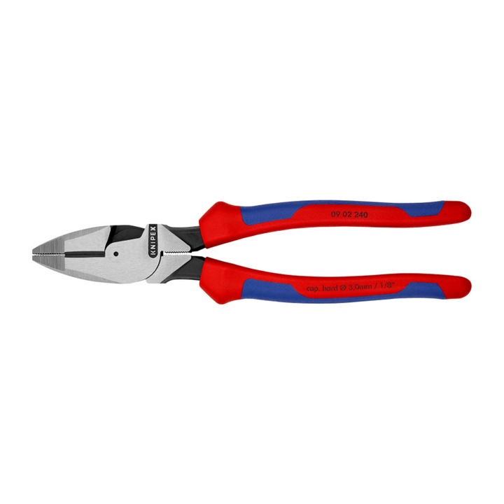 Cleste de taiat cabluri "Lineman's Pillers", 240mm, Knipex 09 02 240