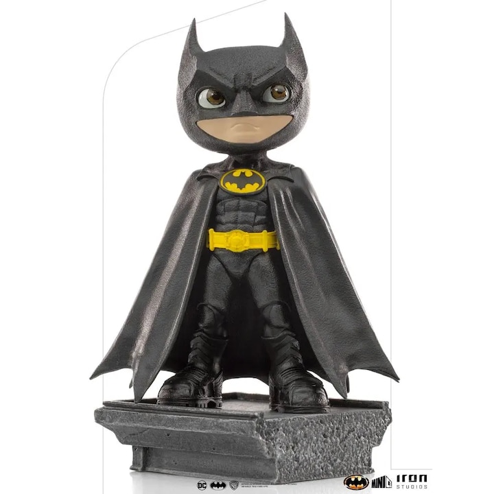 Figurina copii, Batman 89 Mini, 4 ani +, 16 cm, Negru