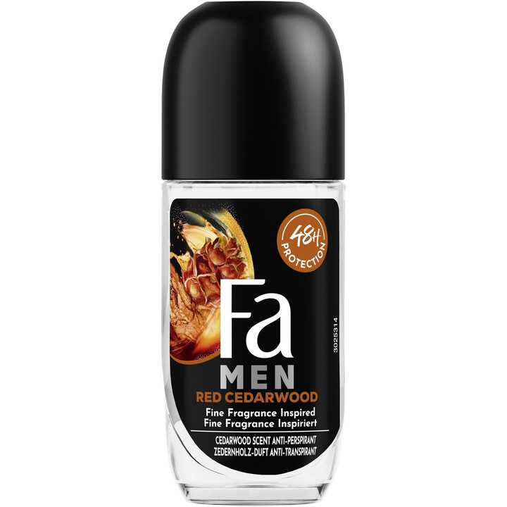 Дезодорант roll-on Fa Men Red Cedarwood, 50 мл