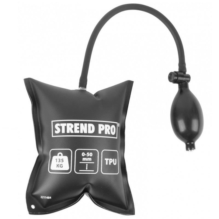 Надуваема възглавница за повдигане Strend Pro OD-77604, с помпа, капацитет 135 кг
