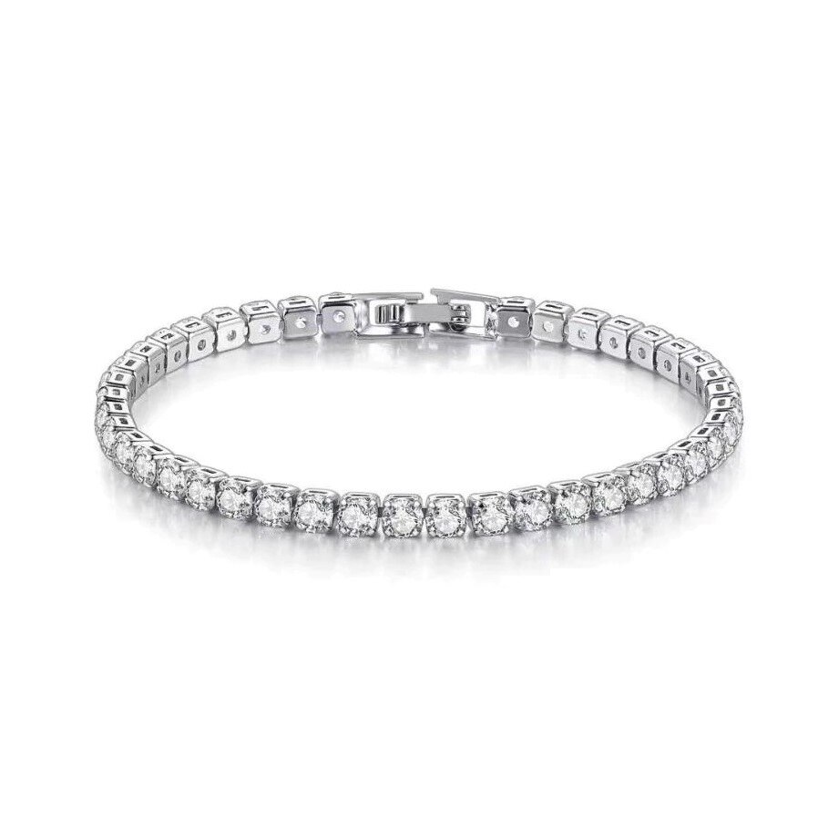 Creed Sympton Arbitrage Bratara tip Tennis Bracelet din cristale de Zirconiu, 17,5 cm, Madamme  Bijoux - eMAG.ro