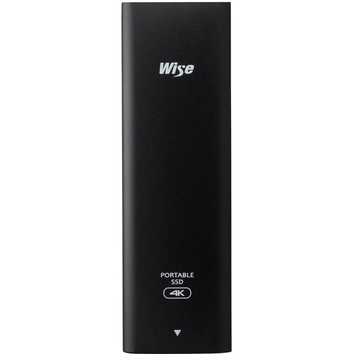 Wise WI-PTS-2048 външно твърдотелно устройство, USB 3.1, 2 TB, черно