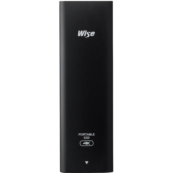 Wise WI-PTS-2048 външно твърдотелно устройство, USB 3.1, 2 TB, черно