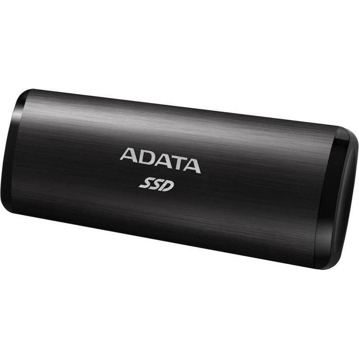 Külső szilárdtestalapú meghajtó ADATA ASE760-512GU32G2-CBK, USB-C, 512 GB, fekete