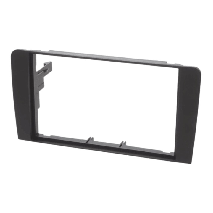 Рамка за радио, адаптерна, dvd, навигация, mp3, плеър, 2din съвместим с черно Audi A3 2003-2013