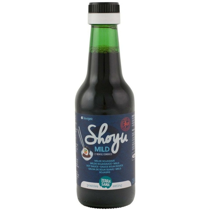 Sos de soia BIO light, Terrasana, 250 ml