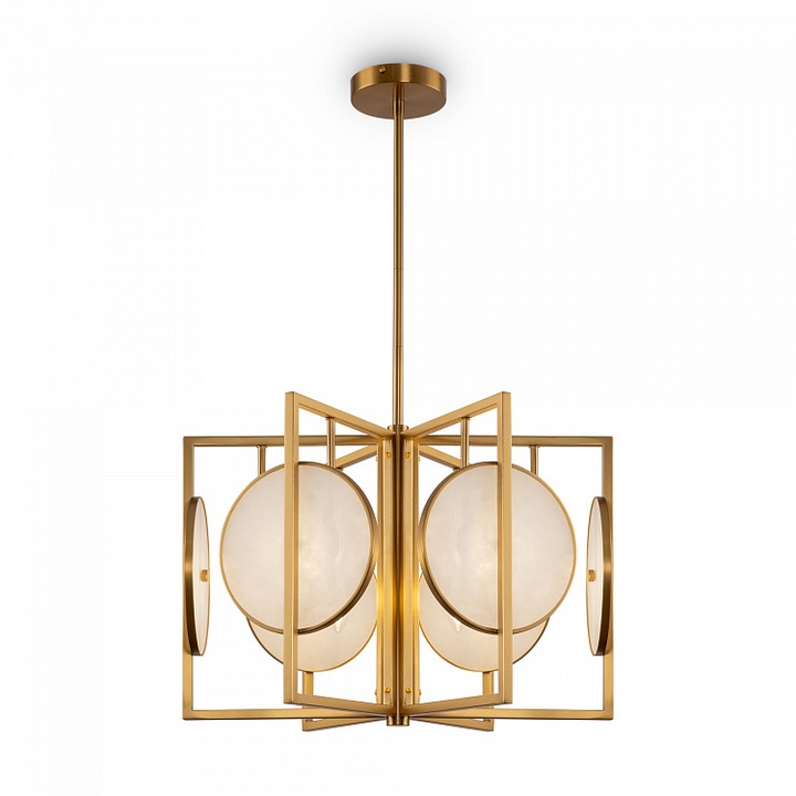 Полилей Maytoni Marmo 6 X E14, Златист