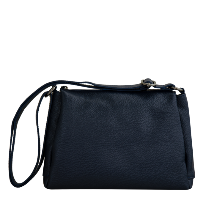 Női bőrtáska Eva Bags, Emi sötétkék