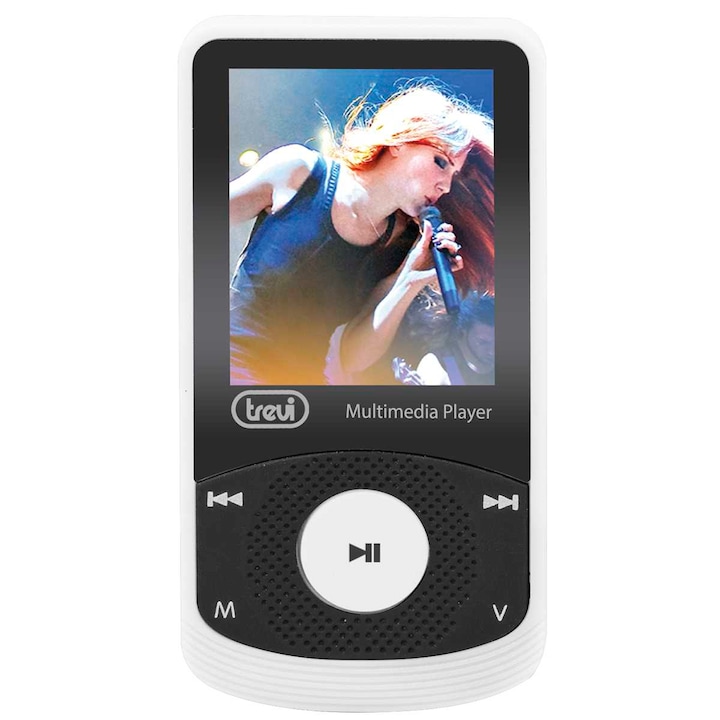 Trevi MPV 1725 SD MP3 MP4 lejátszó, Fekete/Fehér