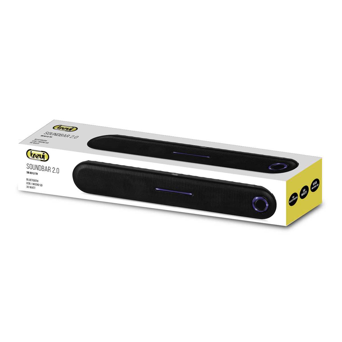 Bara de sunet, Trevi, Bluetooth SB 8312 TV, Negru