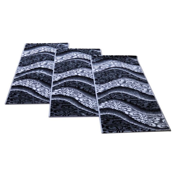 Set 3 bucati Covor Gold COLLECTION 60x130cm -011 grI