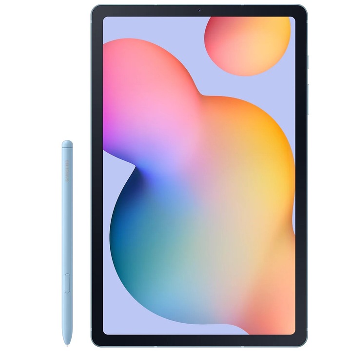 Таблет Samsung Galaxy Tab S6 Lite, 128GB, 4GB RAM, 10.4 FHD, S Pen, Wi-Fi, Angora Blue
