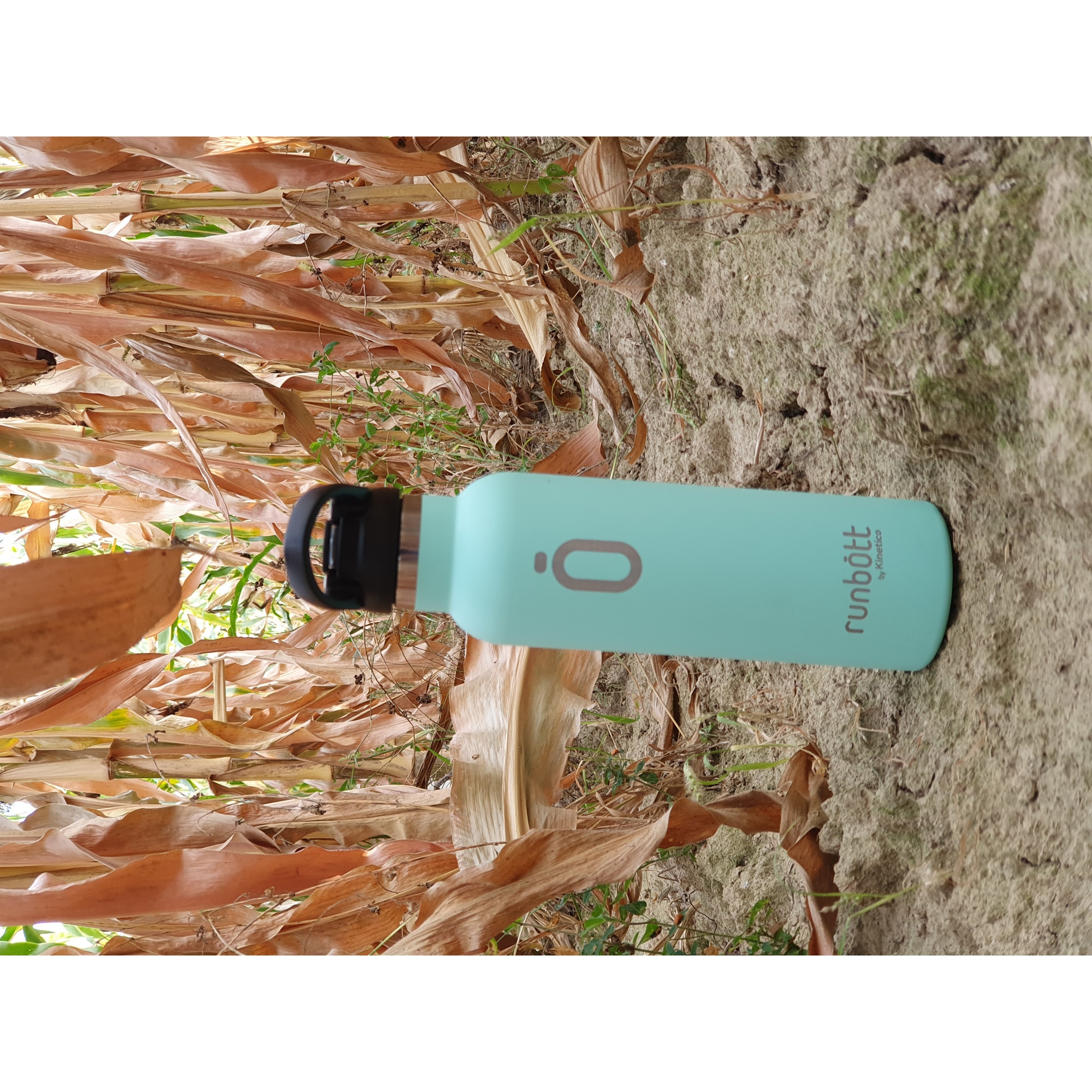 Sticla termos, Runbott, otel /ceramica, turcoaz, 600 ml - eMAG.ro