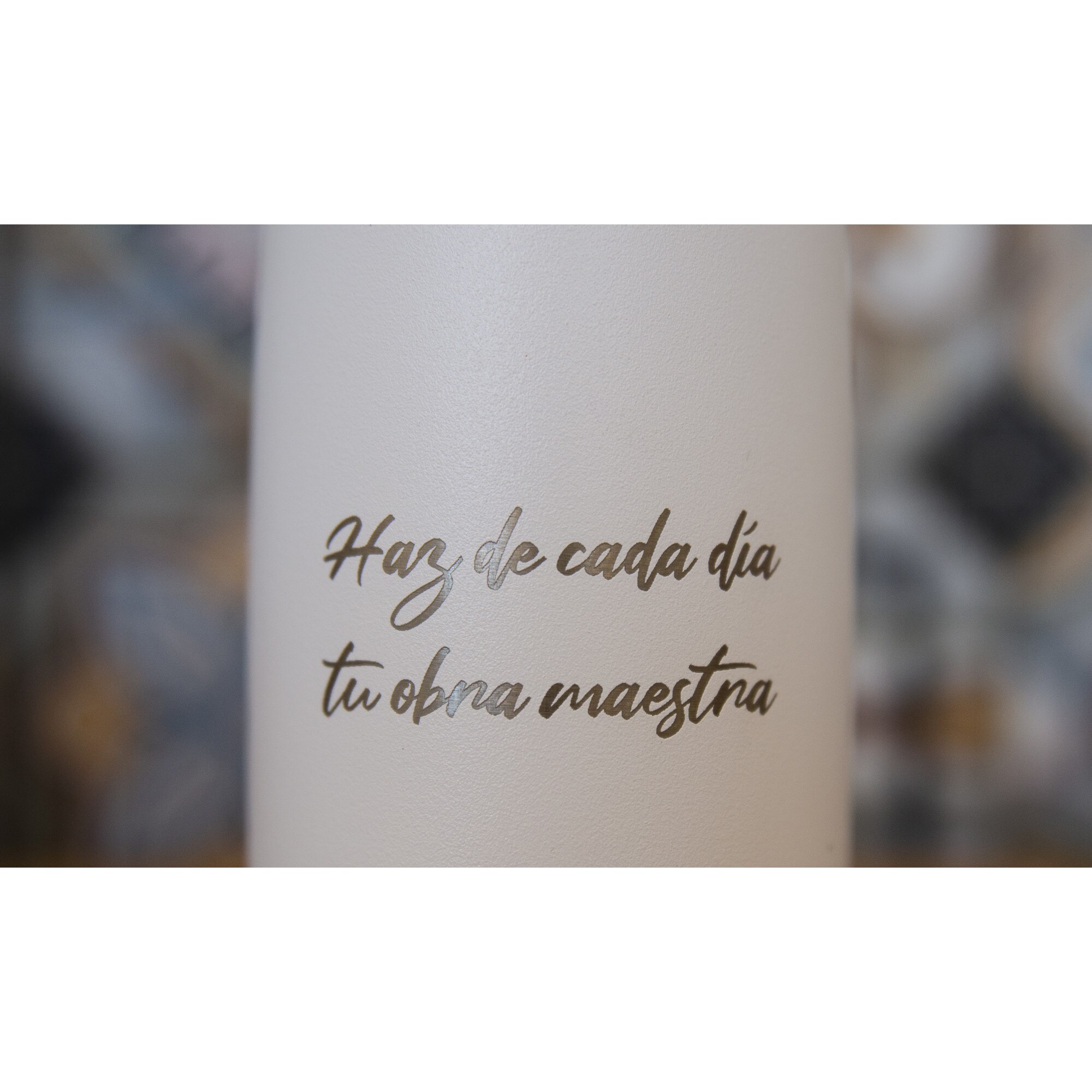 Sticla Termos, Runbott, Ceramica/Otel inoxidabil, Alb, 600 ml - eMAG.ro